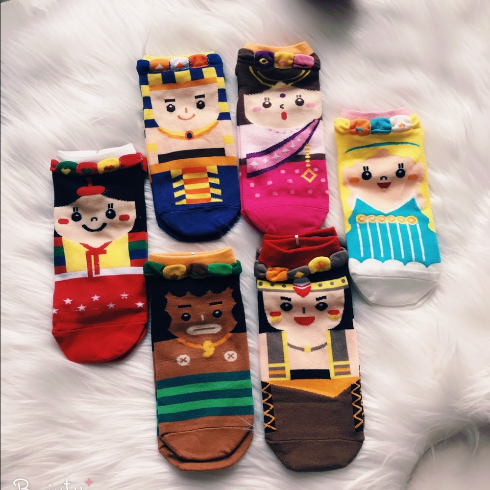 Super cute 👸 princess 👑 prince🤴 socks 🧦 bundle